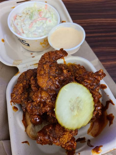 Royals hot chicken - Royals Hot Chicken: A Louisville, KY Restaurant. ... This NuLu restaurant has perfected the Nashville craft of dousing a perfectly crisped piece of chicken in a fiery house-made sauce, as the wait ...